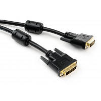 Кабель мультимедийный DVI to DVI 24+1pin 1.8 m Vinga (VCPDCDVIMM1.8BK) tm