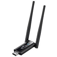 USB WiFi адаптер репитер 300Mbps 2.4GHz 2*3dBi 802.11b/g/n Adapter Repeater, Gp, Хорошее качество, Сетевое