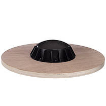 Диск балансувальний  Zelart 39х7,5см з дерева не ковзаючий для тренування рівноваги, фото 4