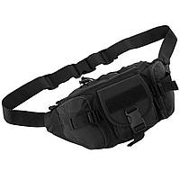 Тактическая поясная сумка E-Tac M16 Black, Gp, Хорошее качество, поясная тактическая сумка черная, Сумка