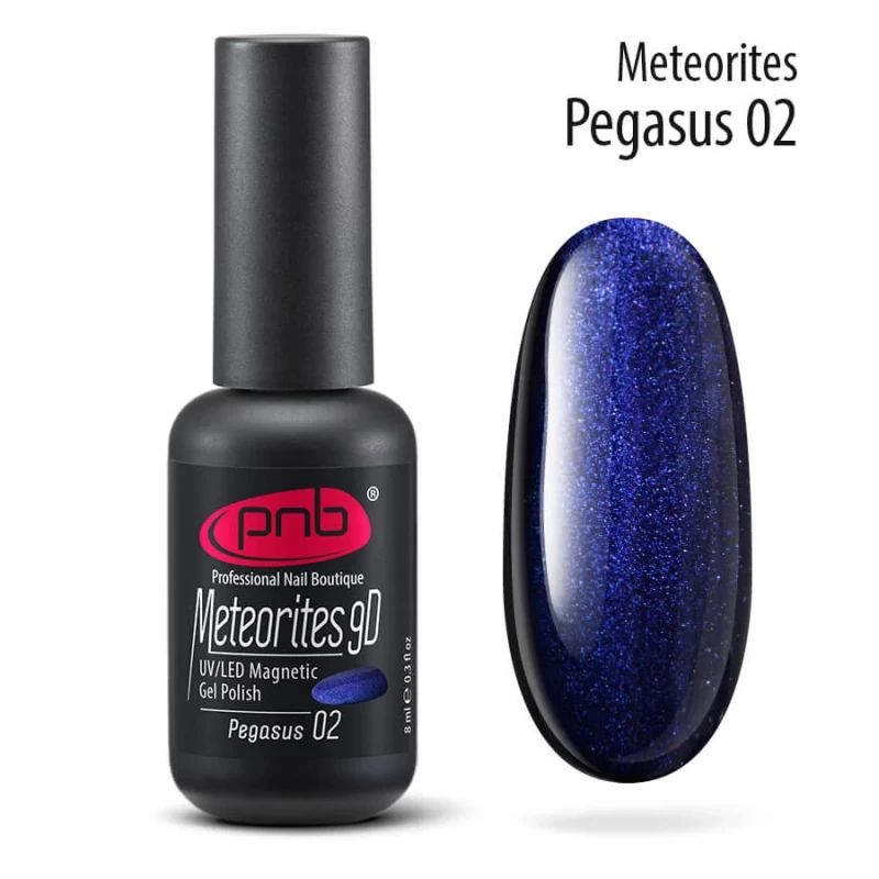 Гель-лак магнітний PNB Meteorites Pegasus 02 , 8 мл
