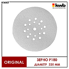 Шліфувальні круги KWB на липучці 225 мм Р180 5 шт