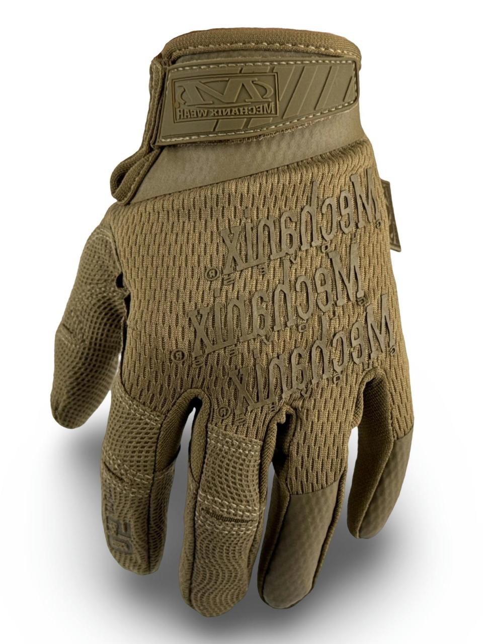 Тактичні рукавички MECHANIX SPECIALTY 0.5 мм Койот Розмір S Стократ
