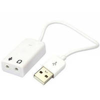 Звукова плата Dynamode USB 8(7.1) каналів 3D RTL (USB-SOUND7-WHITE)