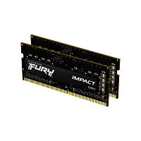 Модуль памяти для ноутбука SoDIMM DDR4 16GB (2x8GB) 3200 MHz Fury Impact Kingston Fury (ex.HyperX) tm