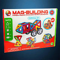 Магнитный конструктор Mag Building 36 pcs, Gp, Хорошее качество, Магнитный конструктор Mag Building, Mag