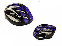 Шолом для катання на велосипеді, самокате, роликах MS 0033 великий (Фіолетовий)