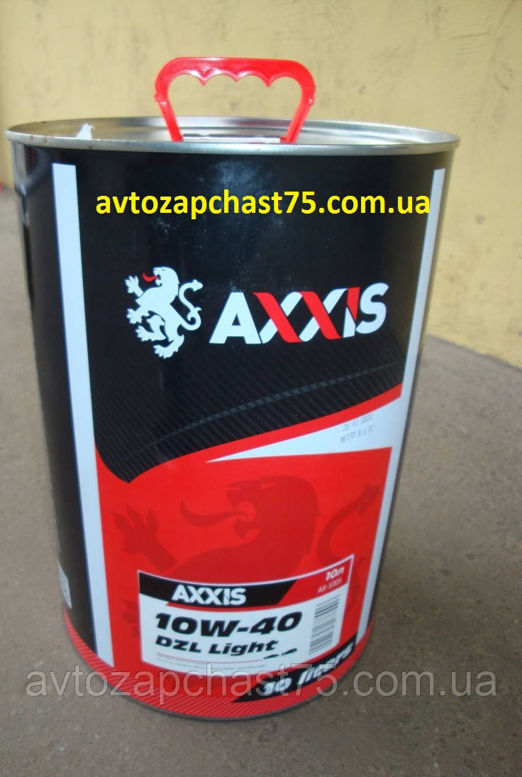 Масло моторне Axxis 10W-40 Diezel Light 10 літрів , дизеля, полусинтетичне (виробник Axxis, Польща), фото 1
