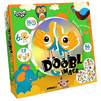 Развлекательная настольная игра "Doobl Image" DBI-01-01U на укр. языке (Животные) pm