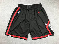 Черные баскетбольные шорты Чикаго Буллс Nike Chicago Bulls Swingman Short