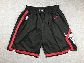 Чорні баскетбольні шорти Чикаго Булс Nike Chicago Bulls Swingman Short