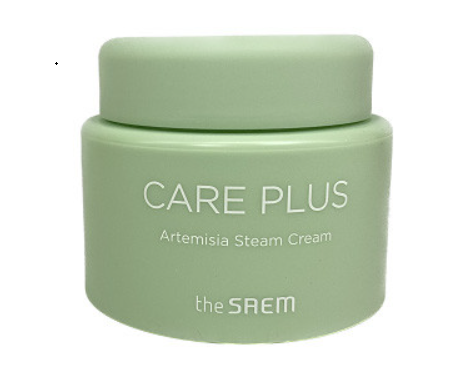 Зволожувальний паровий крем із полиною The Saem Care Plus Artemisia Steam Cream 50 мл