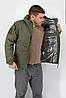 Зимова тактична куртка Eagle з підкладкою Omni-Heat і силіконовим утеплювачем Olive Green S, Gp, фото 5