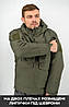 Зимова тактична куртка Eagle з підкладкою Omni-Heat і силіконовим утеплювачем Olive Green S, Gp, фото 7