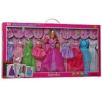 Кукла DEFA 8266 29 см, с аксессуарами (Розовый) pm