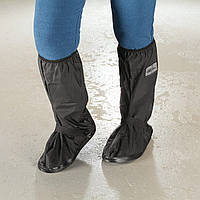 Многоразовые защитные чехлы бахилы на обувь от дождя и грязи (высокие) H-212 Black 2XL (46-48 размер), SL2,