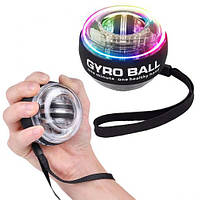 Гироскопический тренажер для кистей рук GYRO BALL PRO LED кистевой эспандер power ball, SL1, Хорошее качество,