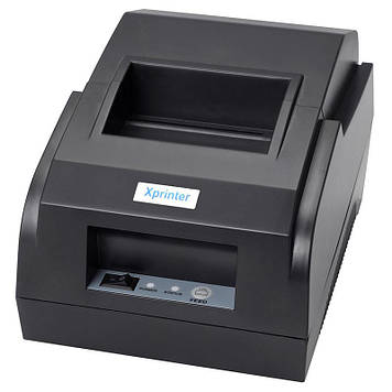 Чековий POS-принтер Xprinter XP-58IIL USB (Гарантія 1 рік) Black, Gp