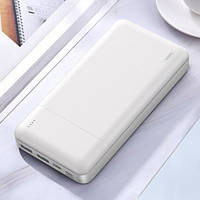 Внешний портативный акумулятор Power Bank Remax 30000 mah RPP-167 White, SL2, Хорошее качество, Павер банк,