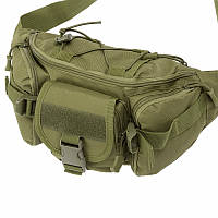 Тактическая поясная сумка E-Tac M16 Olive Green, Gp2, Хорошее качество, поясная тактическая сумка черная,