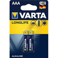 Батарейка Varta AAA Varta Longlife LR03 * 2 (04103101412) tm