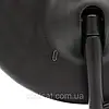 Дзеркало для макіяжу 18,5см, з підсвіткою, USB, Чорне / Настільне косметичне дзеркало, фото 4