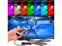 Универсальная светодиодная RGB led подсветка для салона автомобиля, SL1, Хорошее качество, подсветка салона