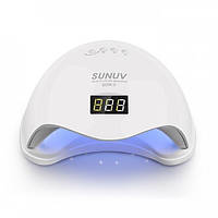 Ультрафиолетовая лампа для сушки ногтей SUNUV SUN 5 PLUS 48W WHITE UV/LED для полимеризации, SL1, Хорошее