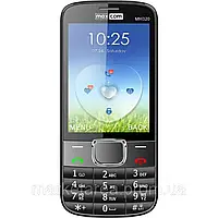 Кнопочный телефон с камерой и фонариком на 1 симку Maxcom MM320 Black