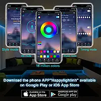 Светодиодная LED лента RGB 5050 10M 160 LEDS bluetooth с контроллером и пультом USB APP Control, Gp2, Хорошее