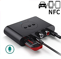 NFC Bluetooth адаптер 5.0 BLS-B21 аудио приемник стерео ресивер, GS, Хорошее качество, NFC Bluetooth адаптер