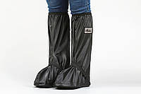 Многоразовые защитные чехлы бахилы на обувь от дождя и грязи (высокие) H-212 Black XL (43-45 размер), SP1,