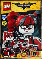 Редкая коллекция минифигурка LEGO Batman Movie Limited Edition Harley Quinn 211804 полибег