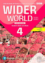 Wider World (2nd Edition) for Ukraine 4 Student's Book with eBook. Pearson / Підручник з англійської мови