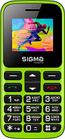 Кнопковий телефон з батареєю великої ємності для літніх людей Sigma Comfort 50 CF113 HIT2020 Green