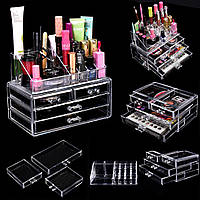 Настольный органайзер для косметики Cosmetic Organizer Makeup Container Storage Box 4 Drawer, SL2, Хорошее
