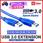 Дата кабель USB 3.0 AM-AM 1.5 Метра