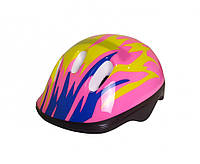 Детский шлем для катания на велосипеде, скейте, роликах CL180202 (Розовый) pm