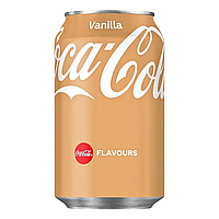 Газированный напиток Кока-Кола со вкусом ванили Coca-Cola Vanilla, 330 мл