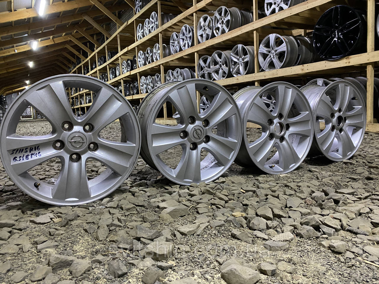 Диски Оригінал 5/115R16 6.5J ET46 Opel 4шт, фото 1