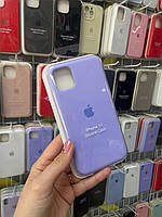 Чехол Silicone Case с микрофиброй для iPhone 11, качественный чехол-накладка для Айфон 11