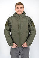 Зимняя тактическая куртка Eagle с подкладкой Omni-Heat и силиконовым утеплителем Olive Green 2XL, Ch1, Хорошее