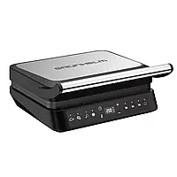 Гриль контактний електричний GRUNHELM G2201 2200 Вт LED дисплей Антипригарне покриття Сенсорне керування