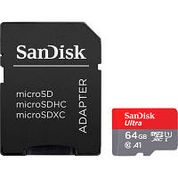Карта памяти SanDisk 64GB microSD class 10 UHS-I Ultra (SDSQUAB-064G-GN6MA) tm
