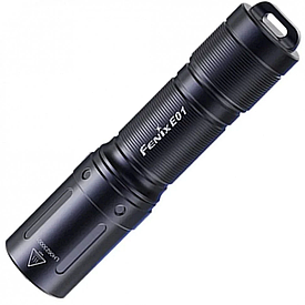 Ручний портативний ліхтарик Fenix E01 V2.0 100лм 1хААА (Чорний)