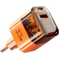 Зарядное устройство Proda Azeada PD-A88 33W GAN Orange (PD-A88-OR) tm