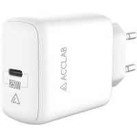 Зарядное устройство ACCLAB AL-TC125 1хType-C 5В/3A/25W QC/PD3.0 (1283126538841) tm