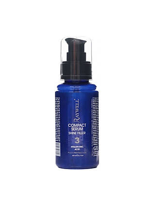 Сироватка для блиску волосся Raywell Shine Filler Compact Serum з гіалуроновою кислотою 80 мл