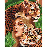 Картина за номерами "Хижі леопарди" Brushme BS52510 40х50 см pm