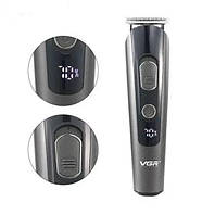 Профессиональная беспроводная машинка для стрижки волос VGR V-175 триммер для бороды и усов с насадками, Ch2,